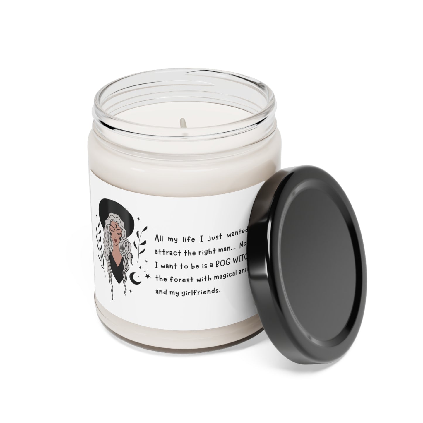 Bog Witch Scented Soy Candle, 9oz
