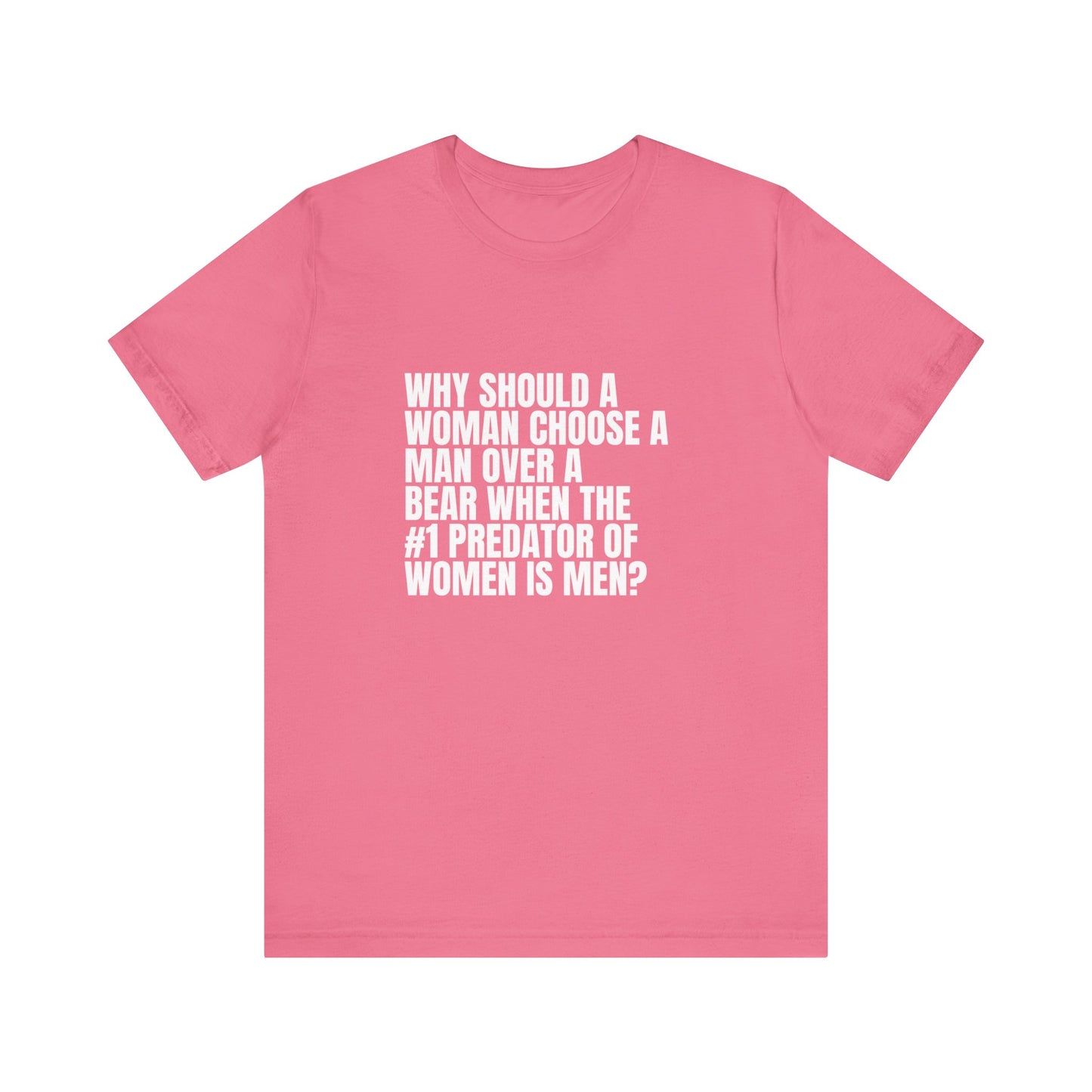Women's Man v. Bear Quoted Tee