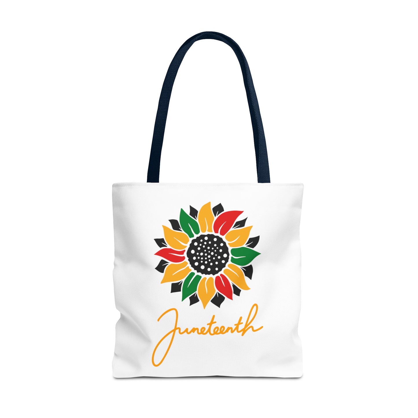 Juneteenth Floral Tote Bag (AOP)
