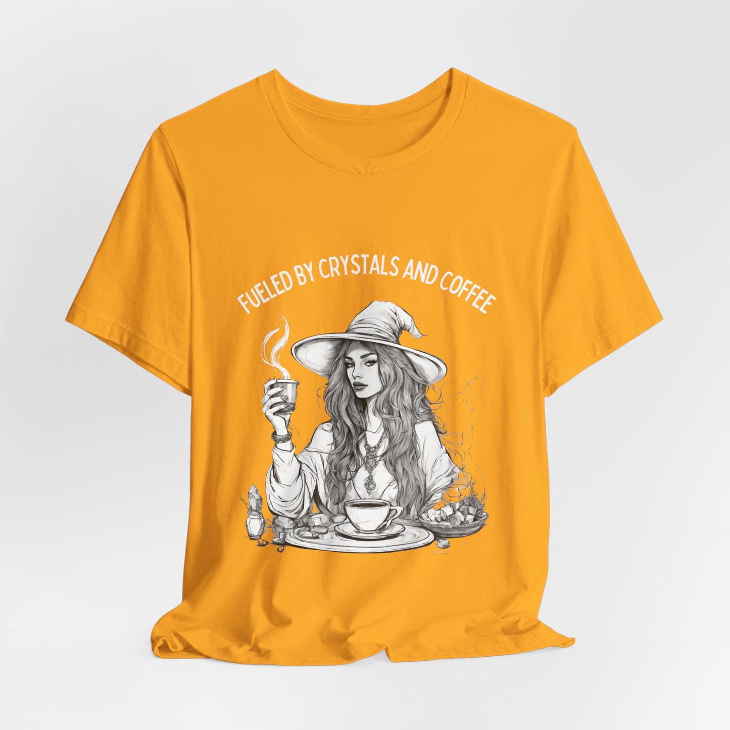 Fueled by Crystals and Coffee Tee