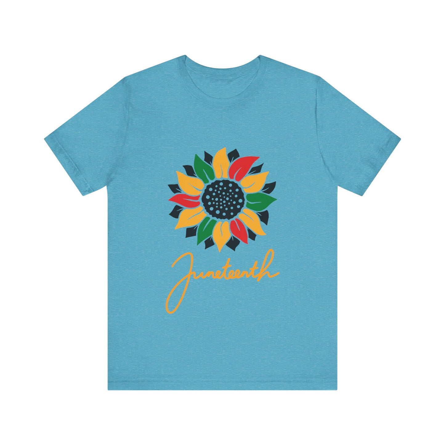 Juneteenth Floral Short Sleeve Tee
