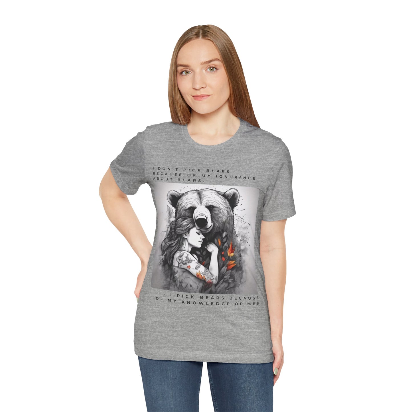 Women's Bear Hug "Team Bear" Tee