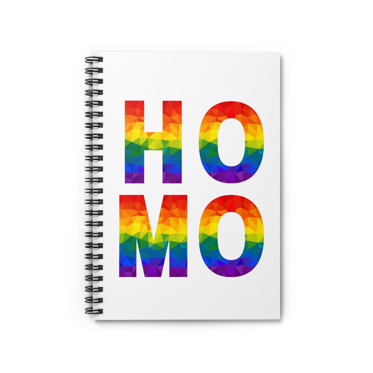 "HOMO" Spiral Notebook - Ruled Line