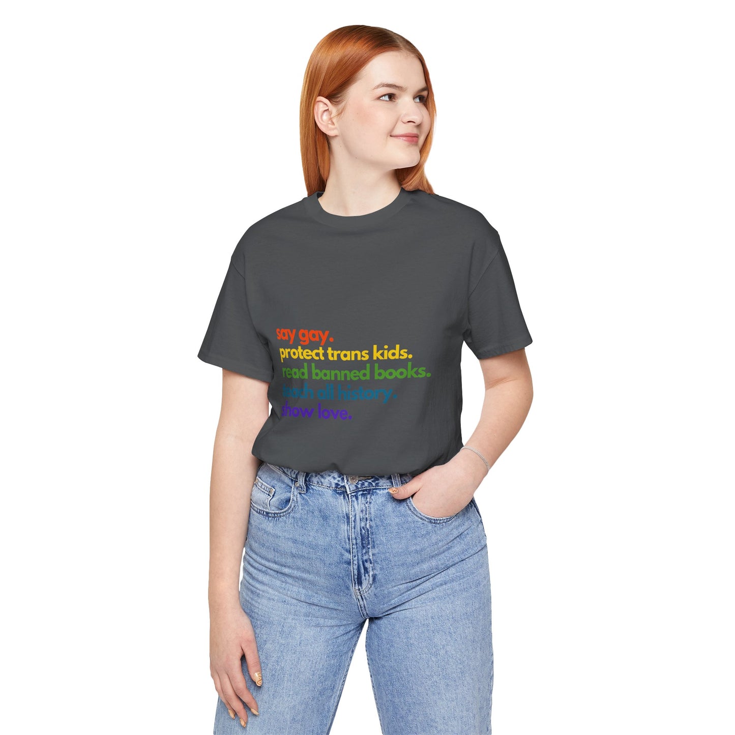 Pride Quote Short Sleeve Tee
