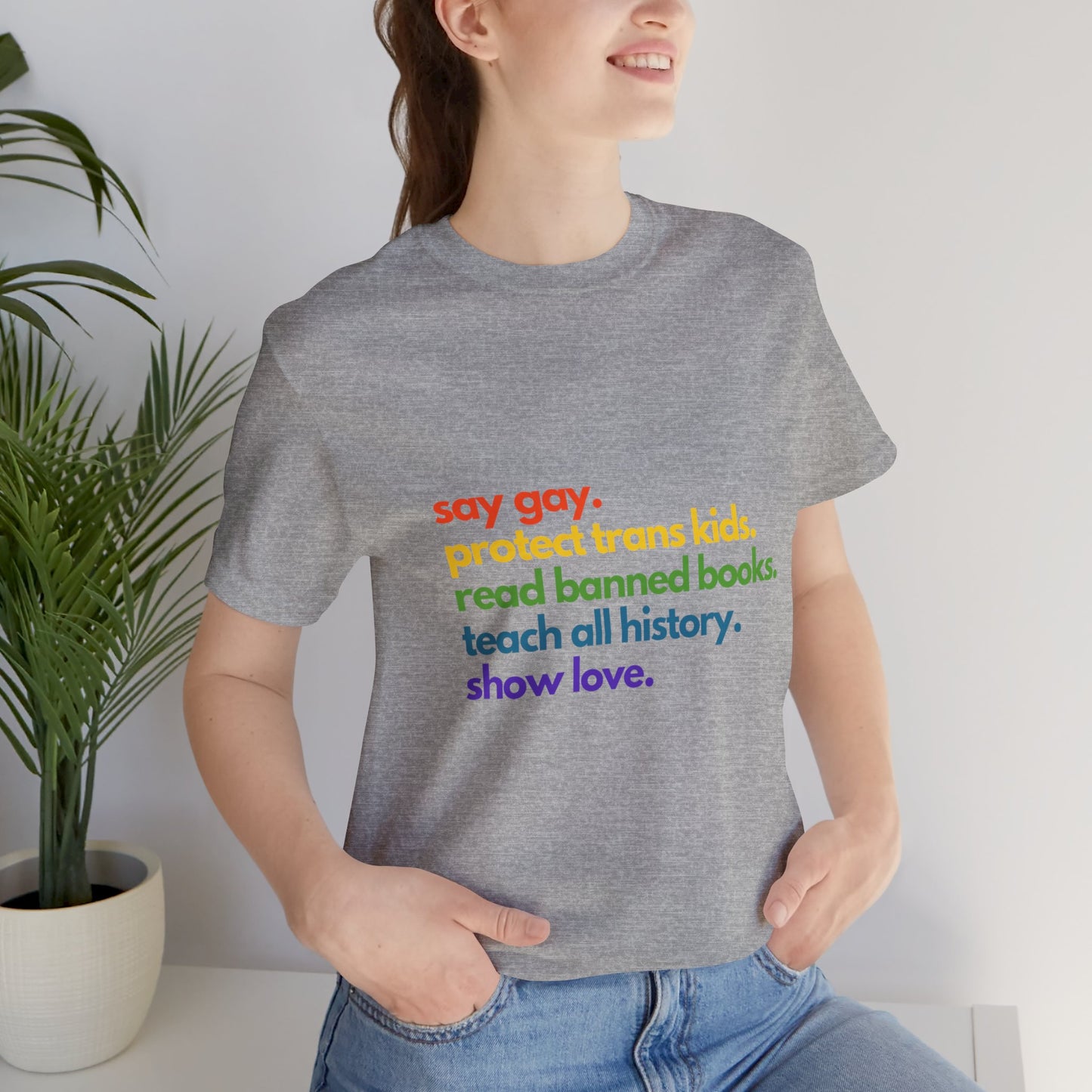 Pride Quote Short Sleeve Tee