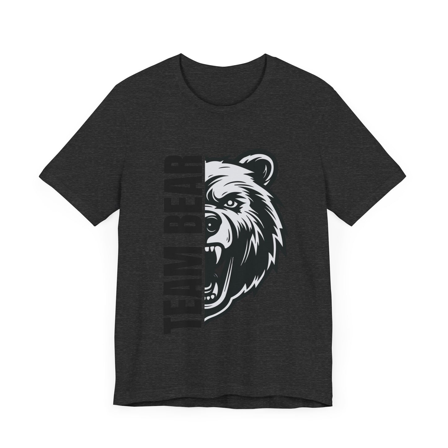 Women's "Team Bear" Tee - Black Lettering