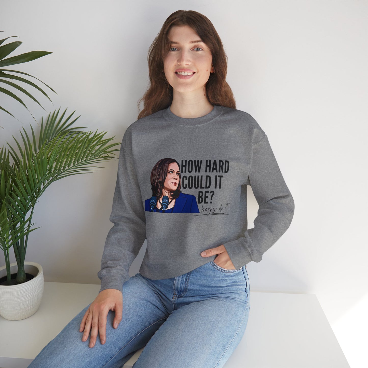 Harris 2024 Crewneck Sweatshirt - Design 2