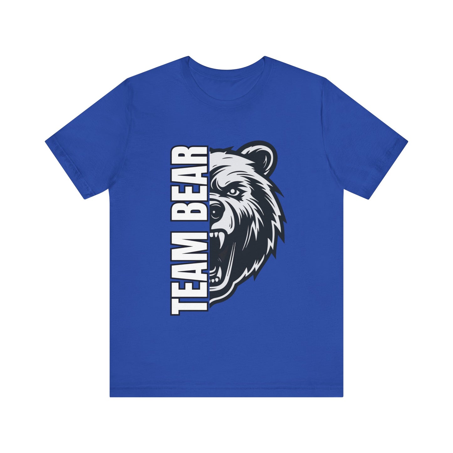 Women's "Team Bear" Tee - White Lettering