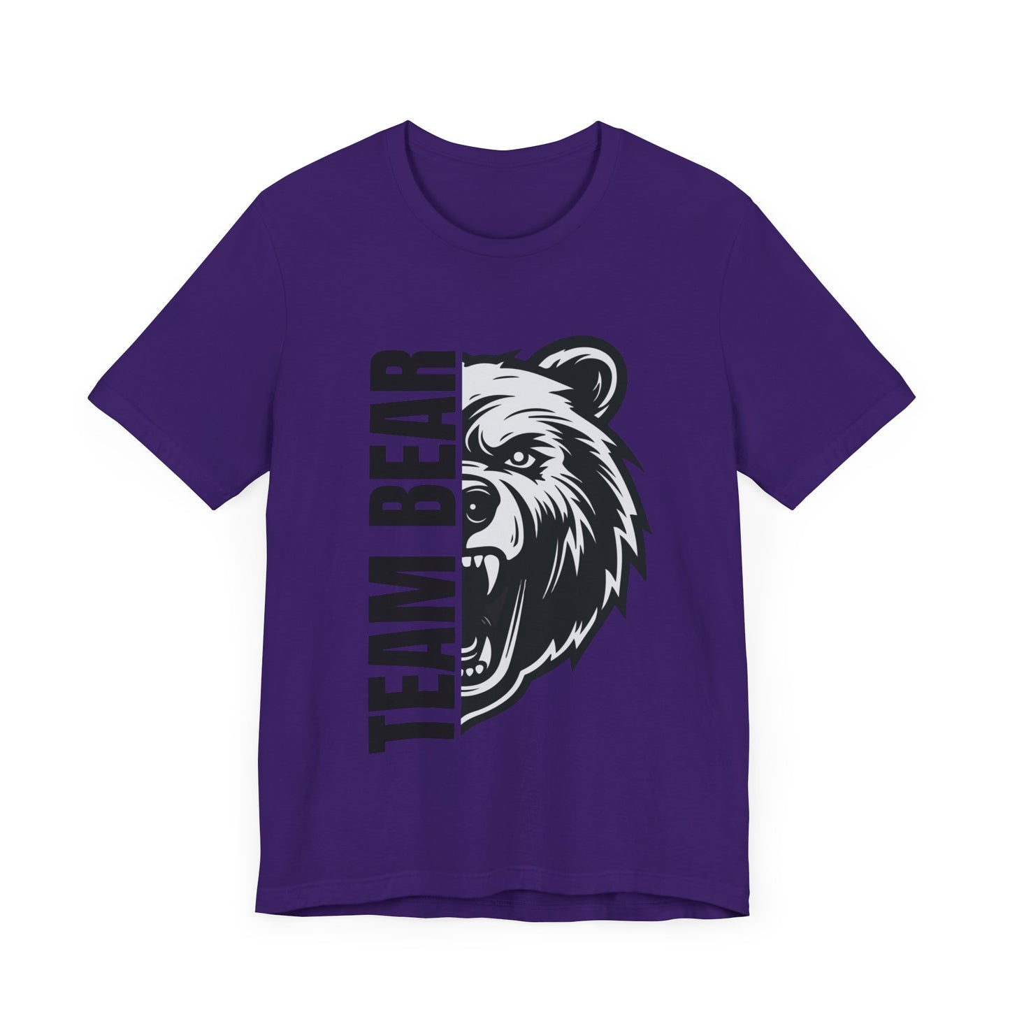 Women's "Team Bear" Tee - Black Lettering