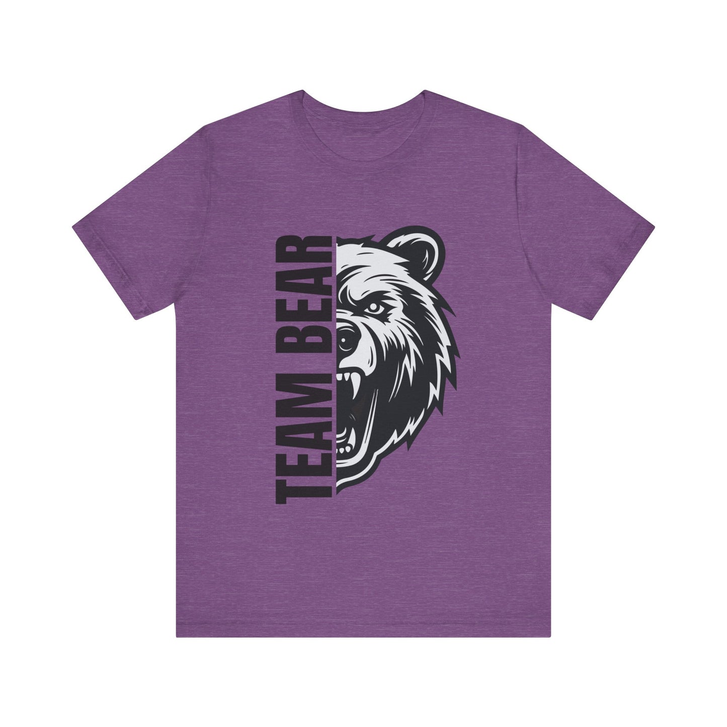 Women's "Team Bear" Tee - Black Lettering