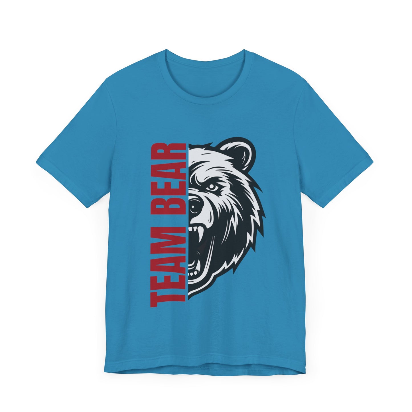 Women's "Team Bear" Tee - Red Lettering