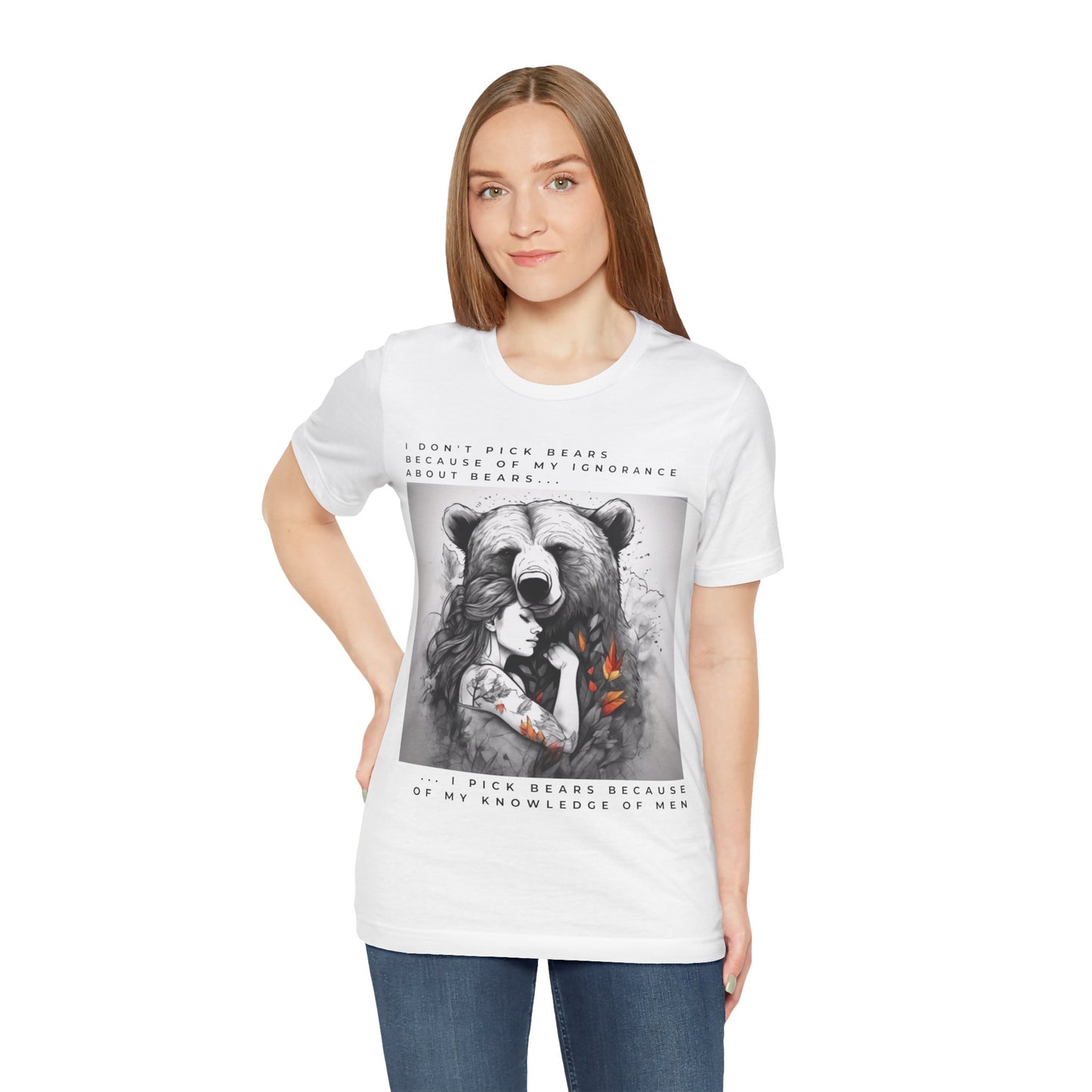 Women's Bear Hug "Team Bear" Tee
