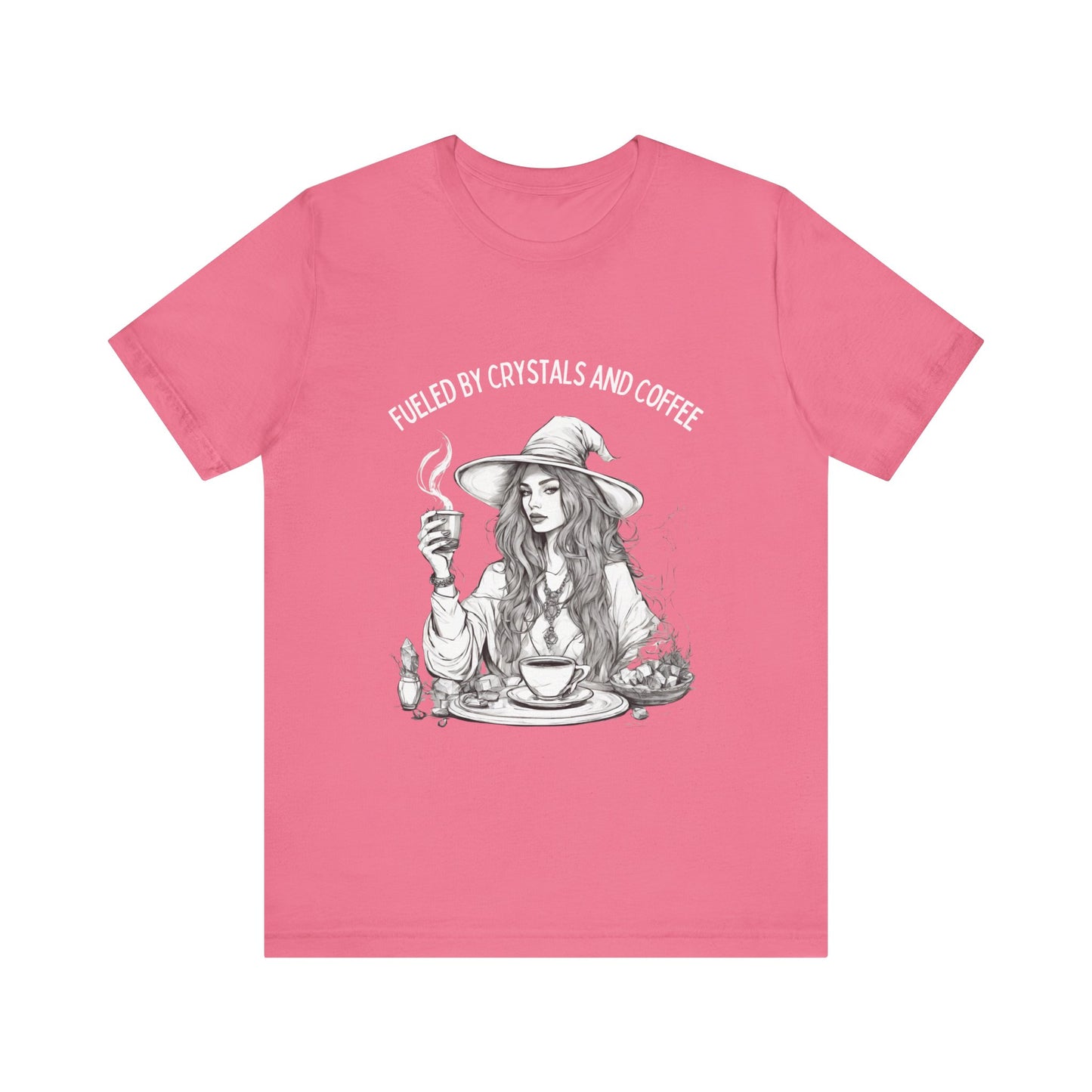 Fueled by Crystals and Coffee Tee