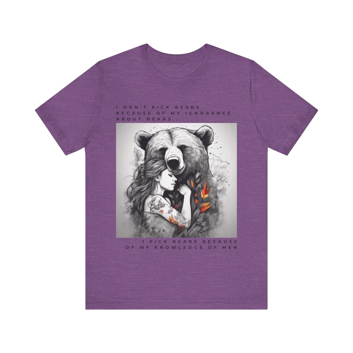 Women's Bear Hug "Team Bear" Tee