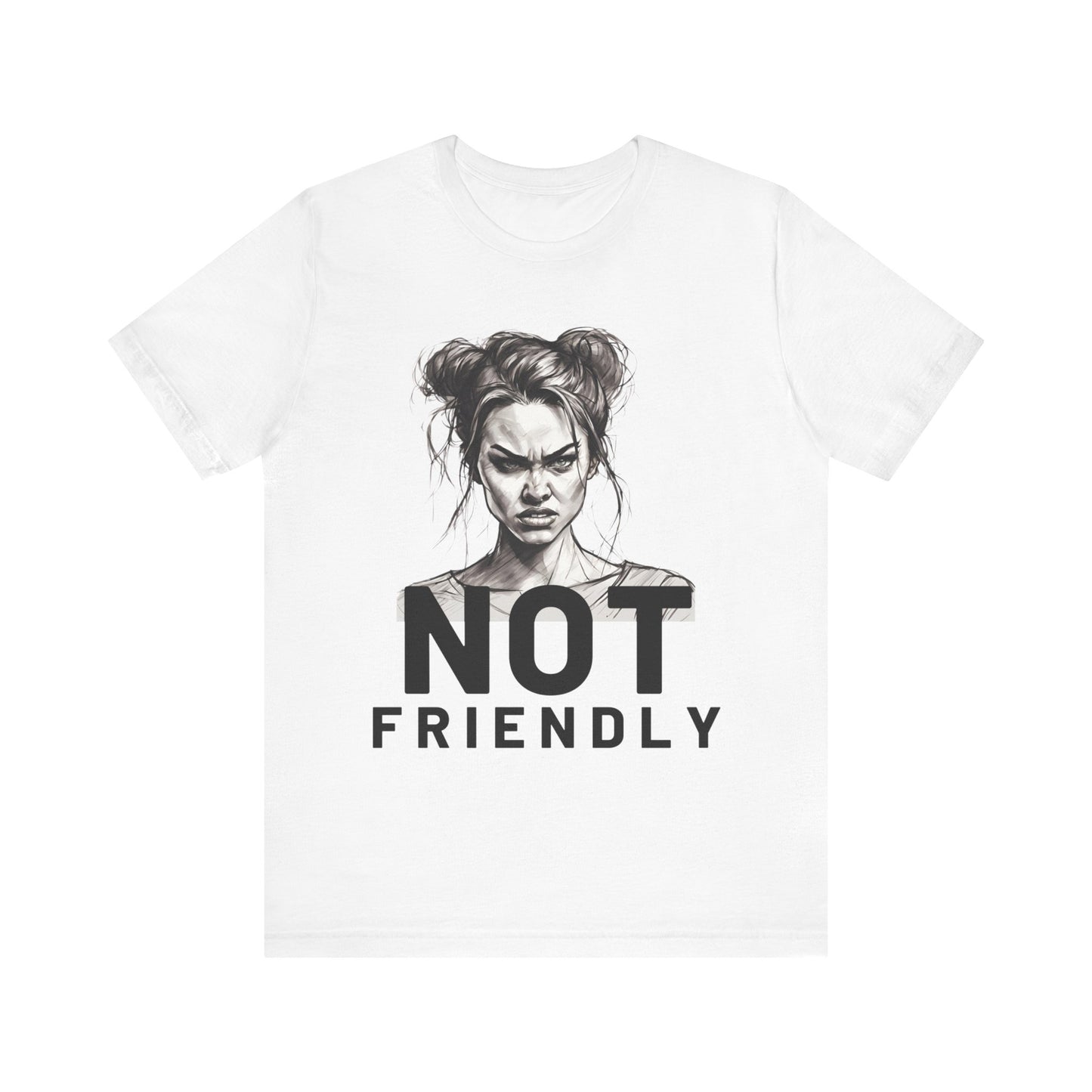 Not Friendly Short Sleeve Tee