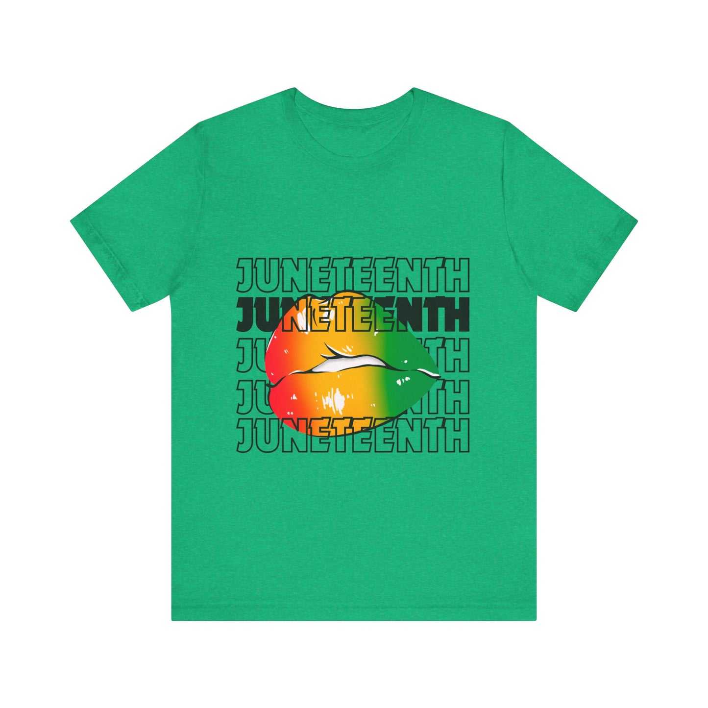 Juneteenth Lips Short Sleeve Tee