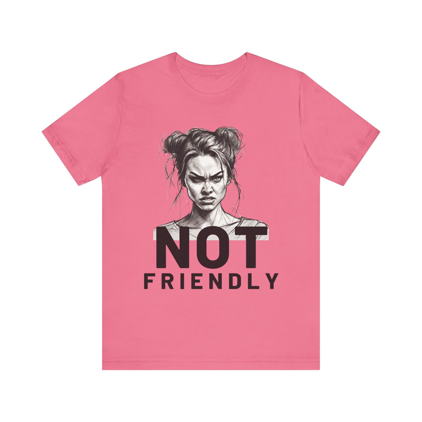 Not Friendly Short Sleeve Tee