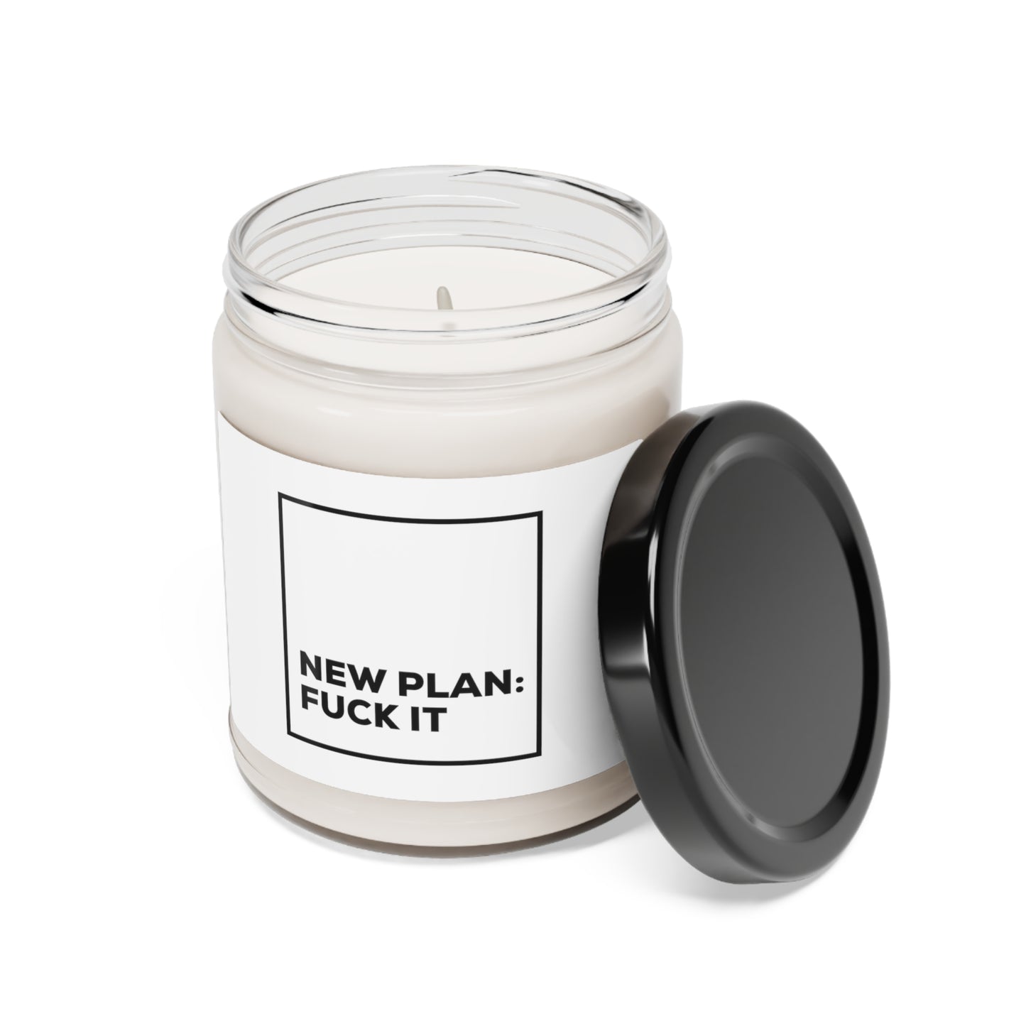 New Plan Scented Soy Candle, 9oz