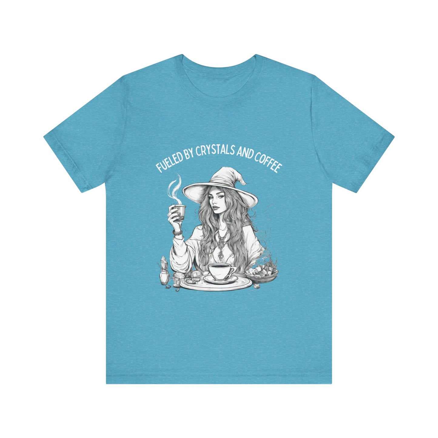 Fueled by Crystals and Coffee Tee