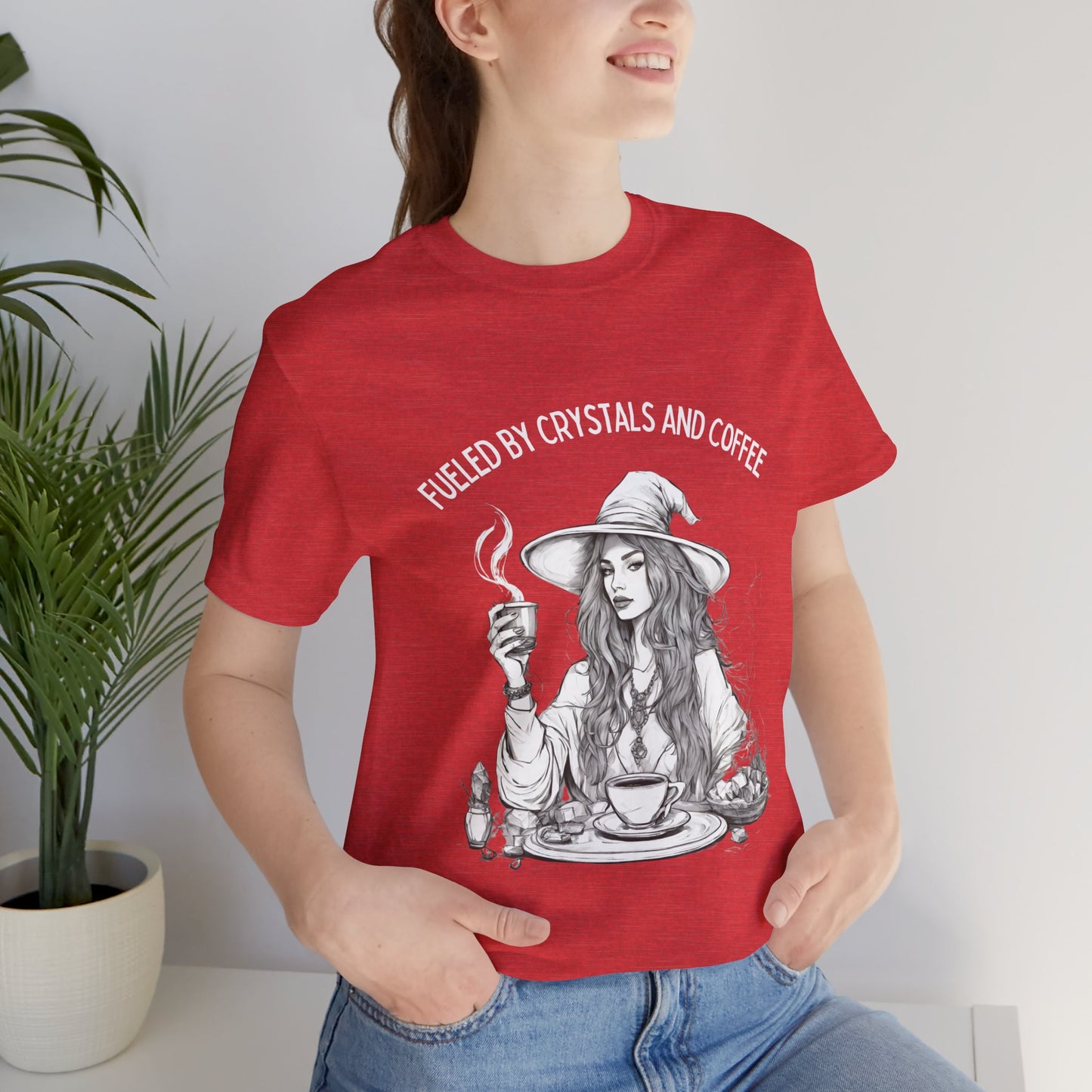 Fueled by Crystals and Coffee Tee