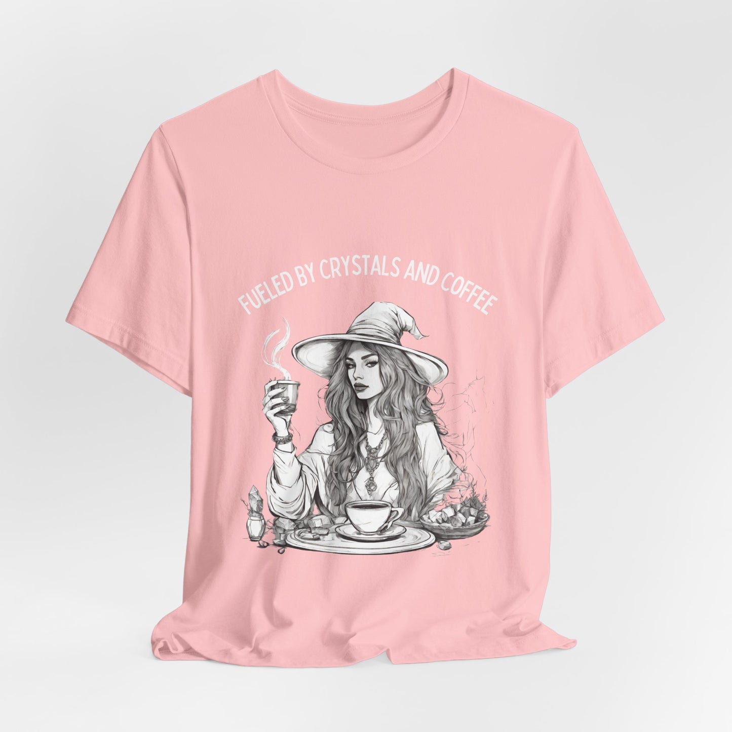 Fueled by Crystals and Coffee Tee
