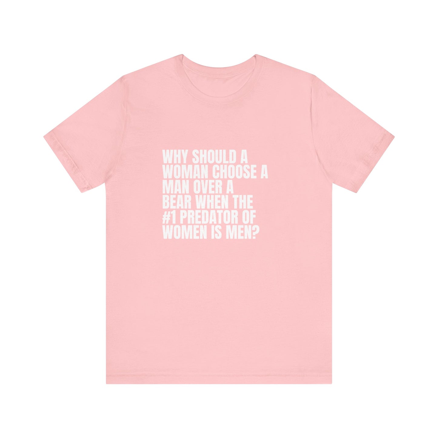 Women's Man v. Bear Quoted Tee