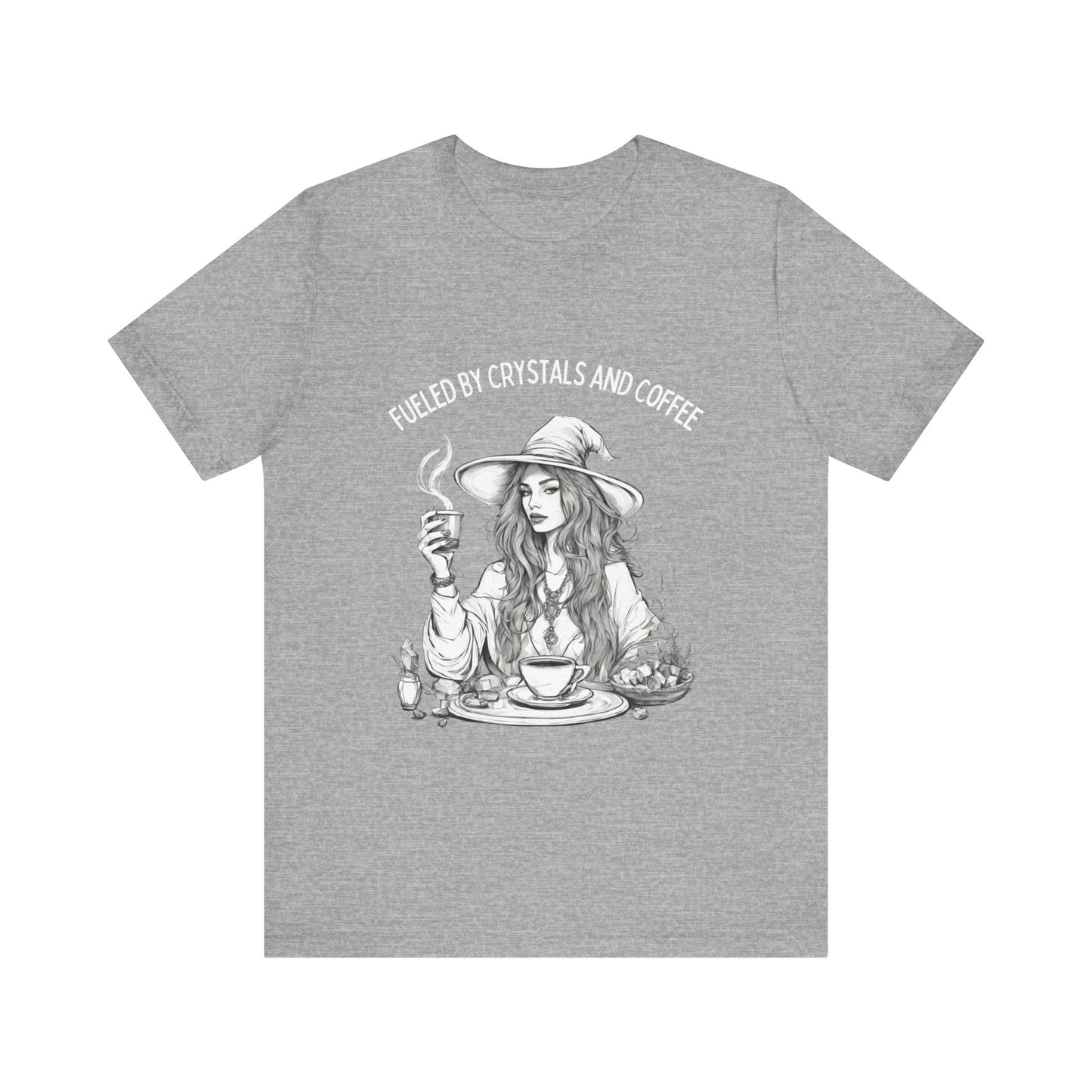 Fueled by Crystals and Coffee Tee
