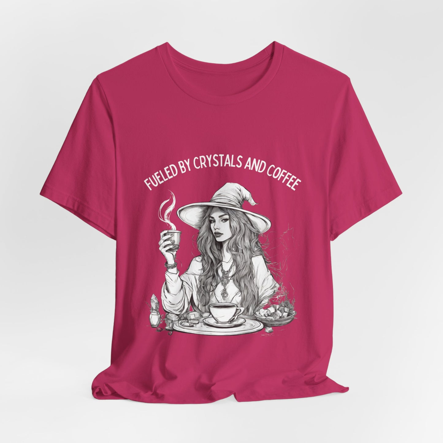 Fueled by Crystals and Coffee Tee