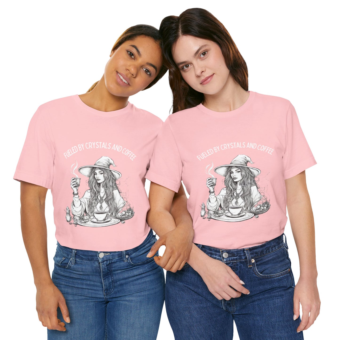 Fueled by Crystals and Coffee Tee