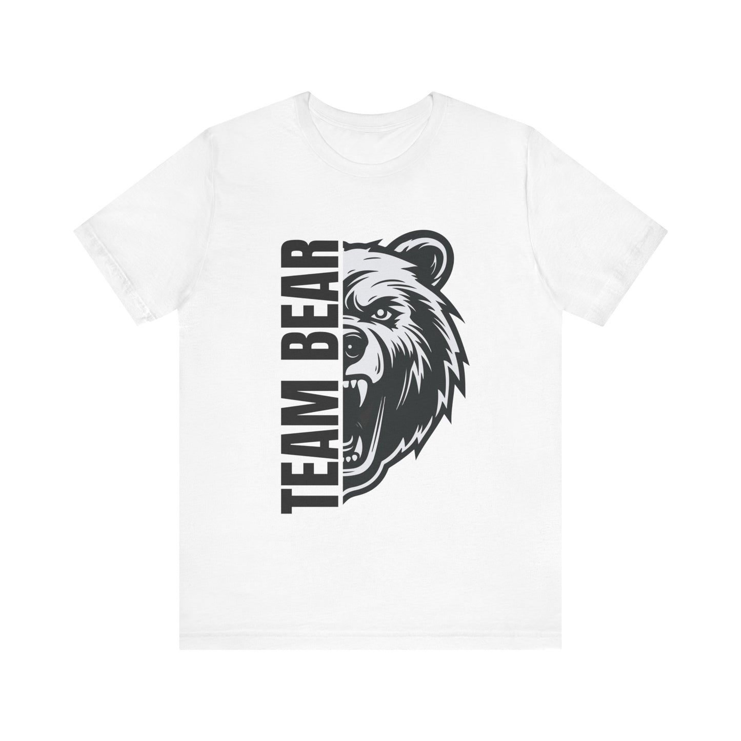 Women's "Team Bear" Tee - Black Lettering