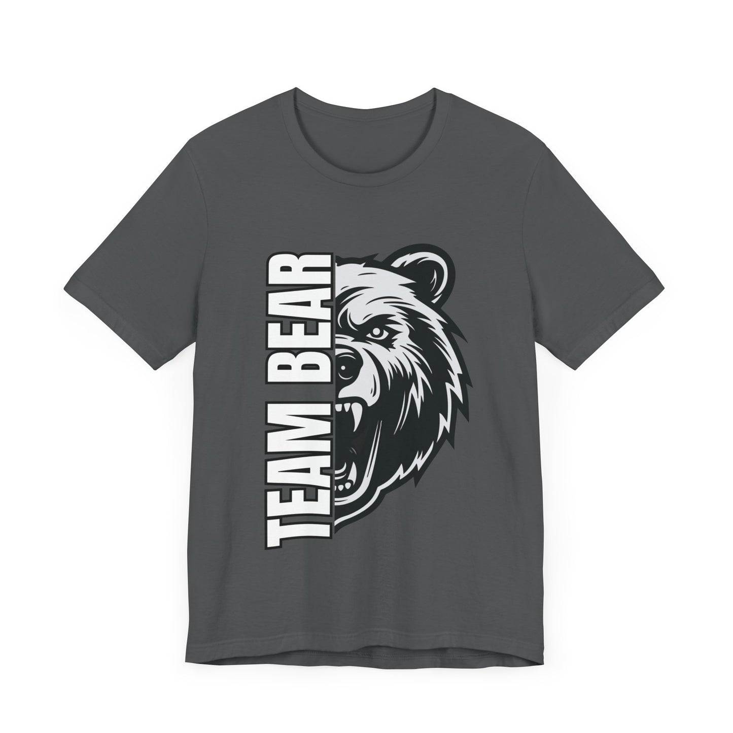 Women's "Team Bear" Tee - White Lettering