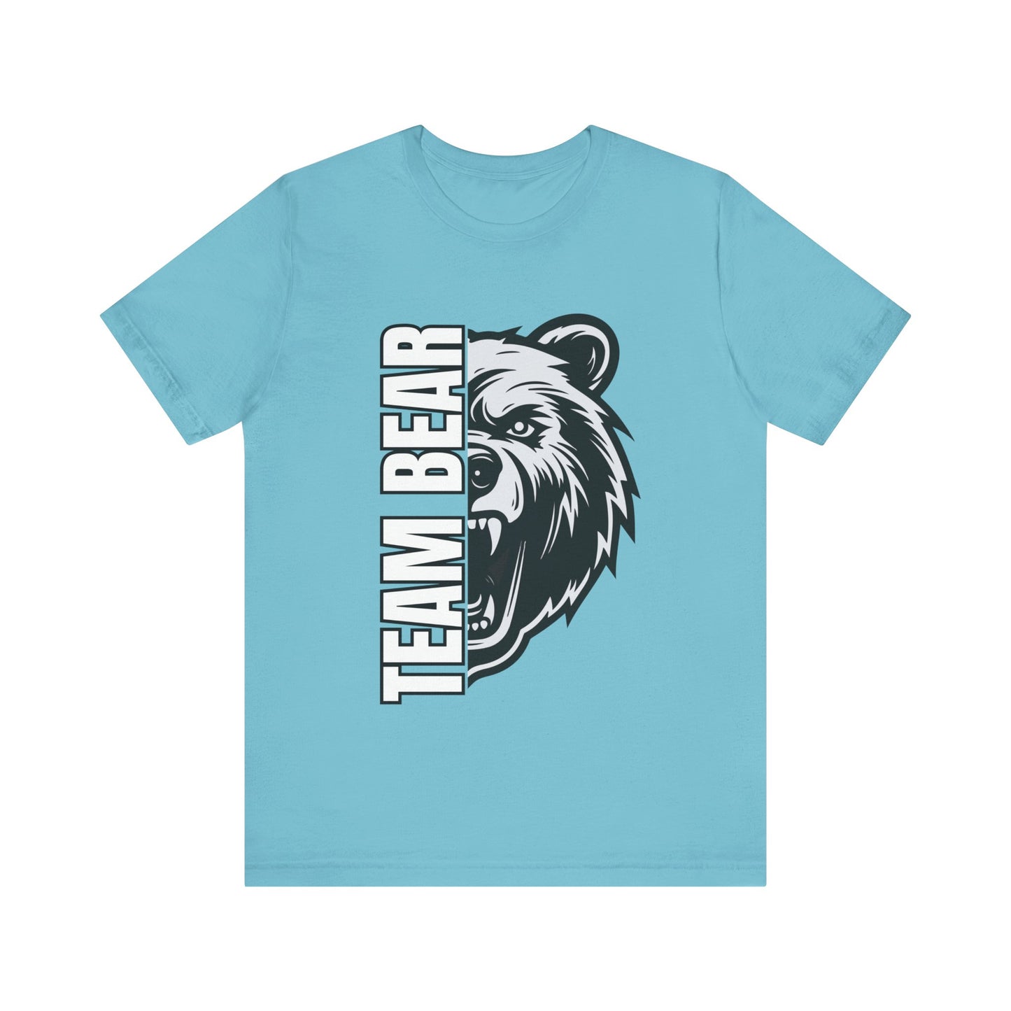 Women's "Team Bear" Tee - White Lettering