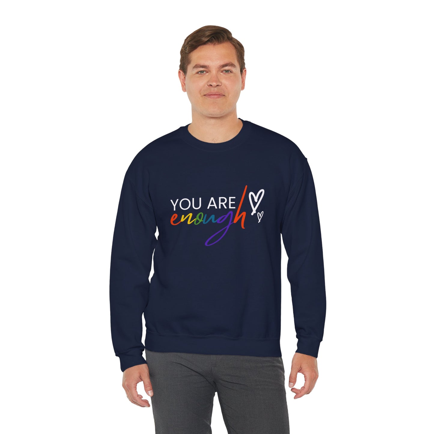 "You Are Enough" Crewneck Sweatshirt