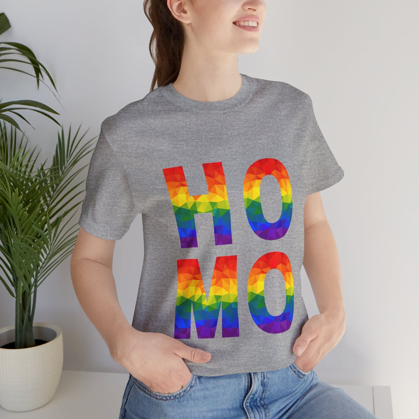 "HOMO" Short Sleeve Tee