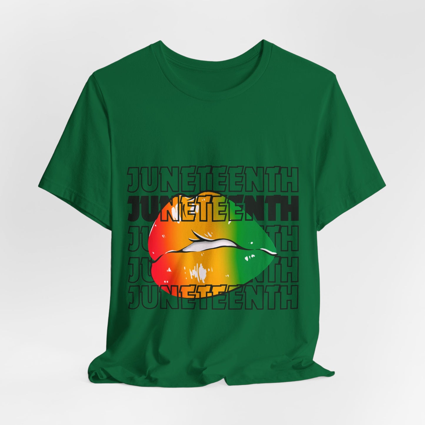 Juneteenth Lips Short Sleeve Tee