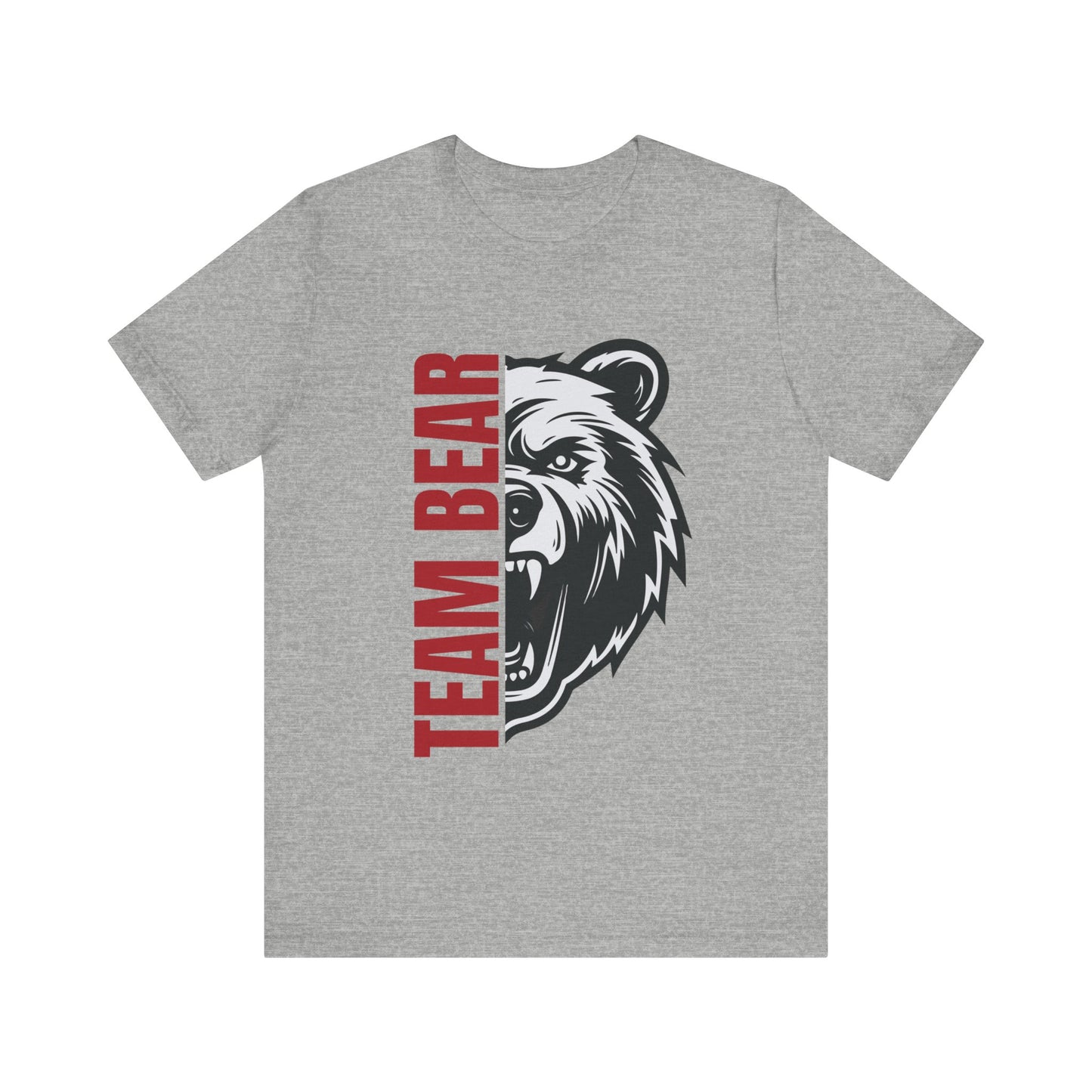 Women's "Team Bear" Tee - Red Lettering
