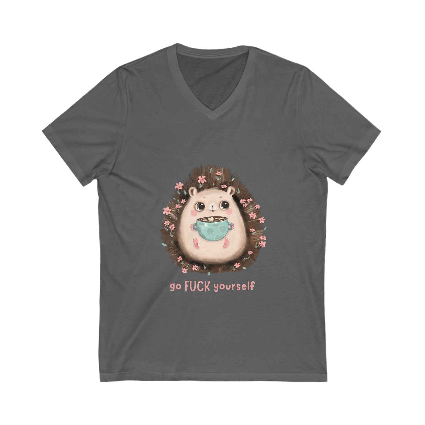 GFY Hedgehog V-Neck Tee
