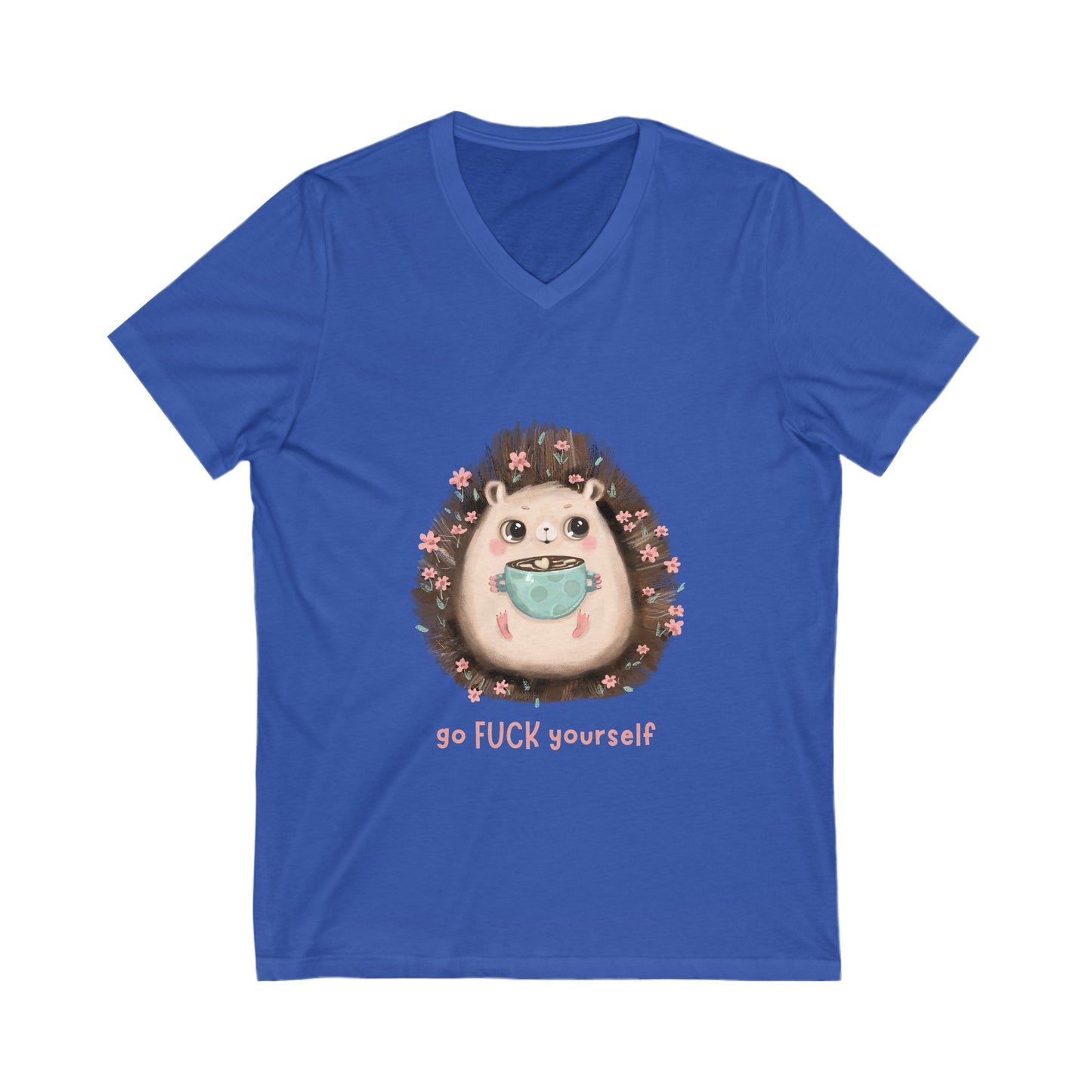 GFY Hedgehog V-Neck Tee