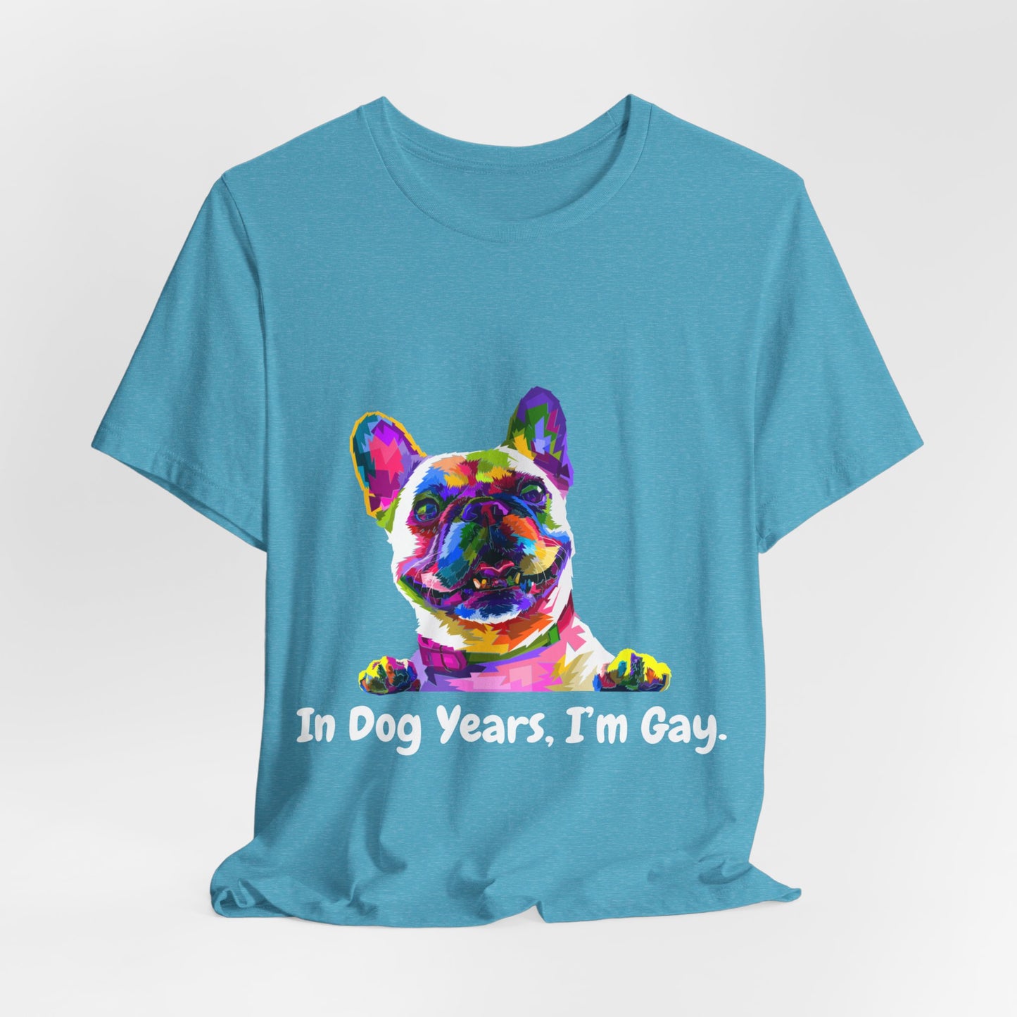 "In Dog Years, I'm Gay" Short Sleeve Tee