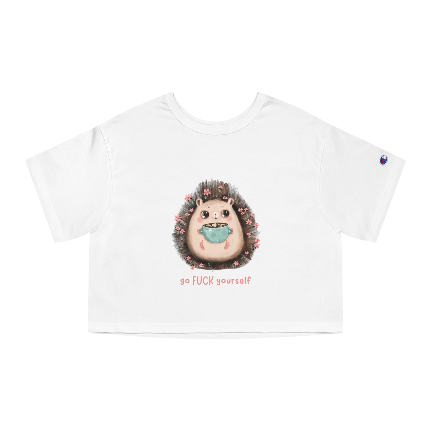 GFY Hedgehog Cropped T-Shirt