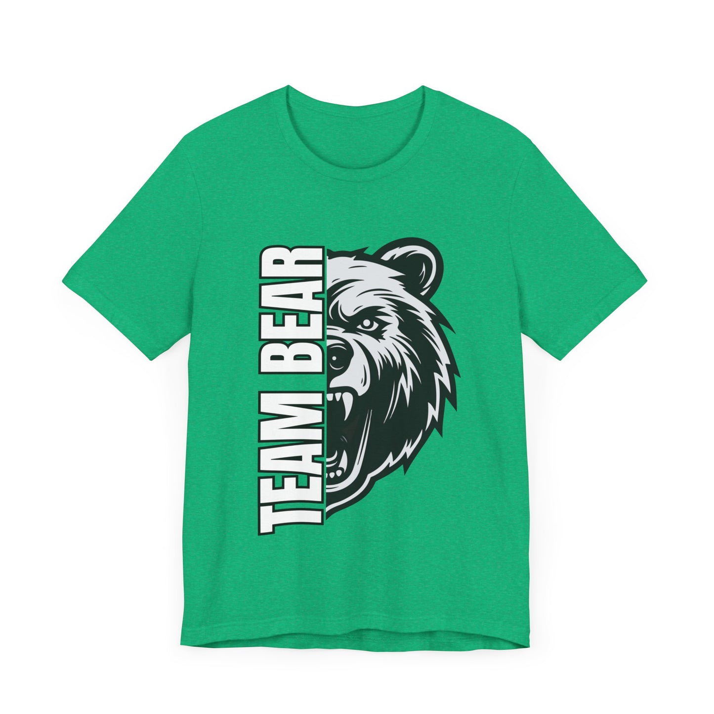 Women's "Team Bear" Tee - White Lettering