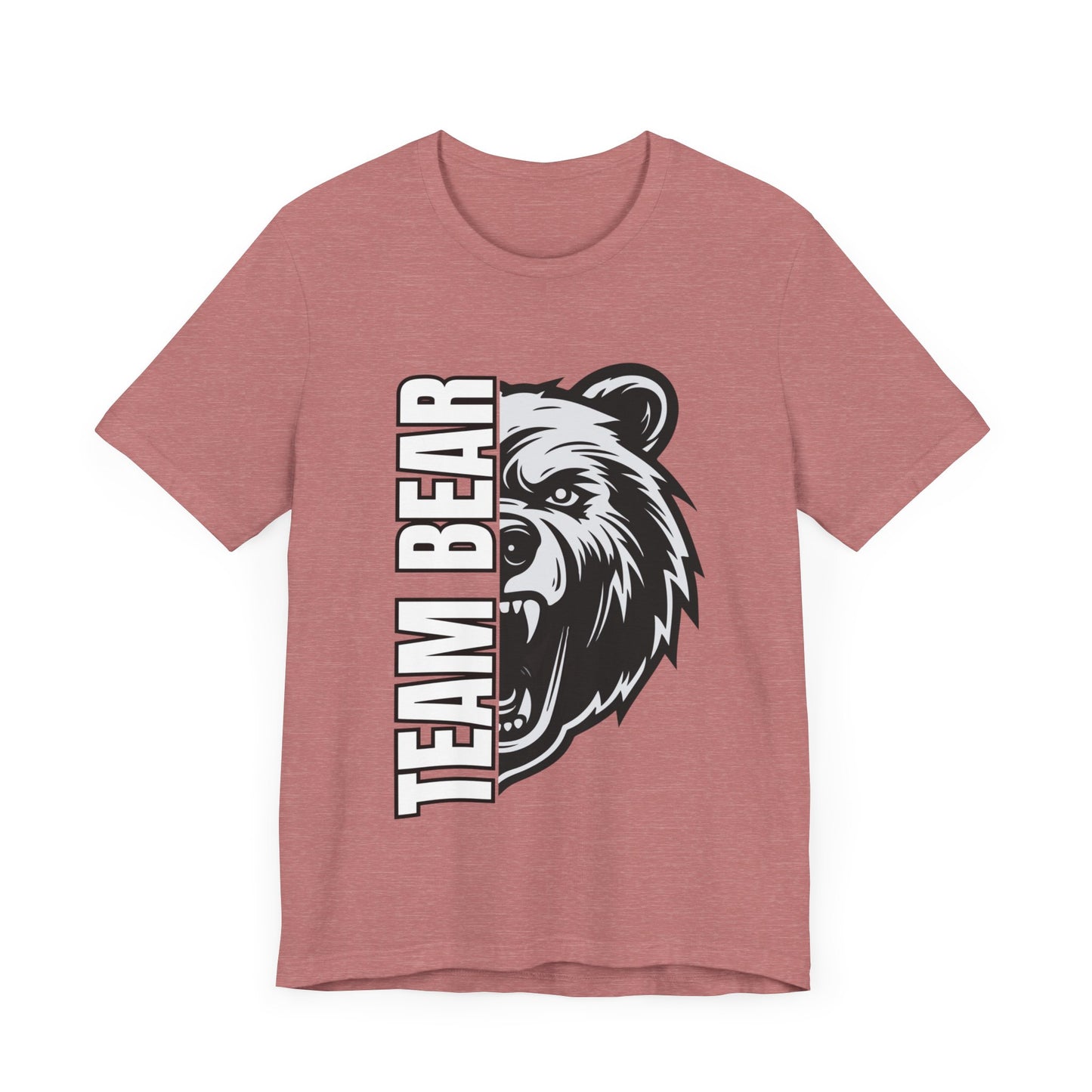 Women's "Team Bear" Tee - White Lettering