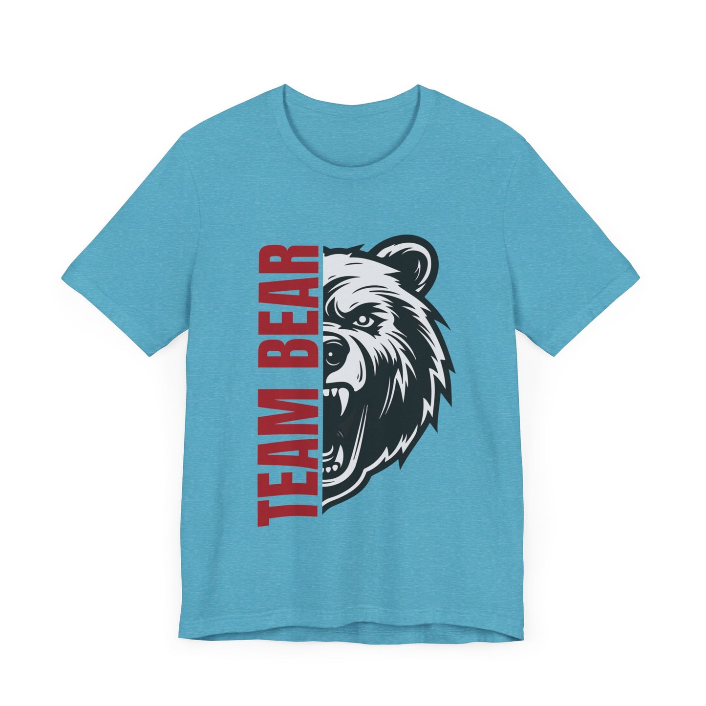 Women's "Team Bear" Tee - Red Lettering
