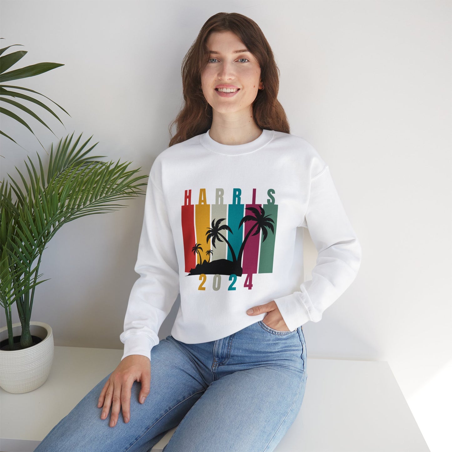 Harris 2024 Crewneck Sweatshirt - Design 3