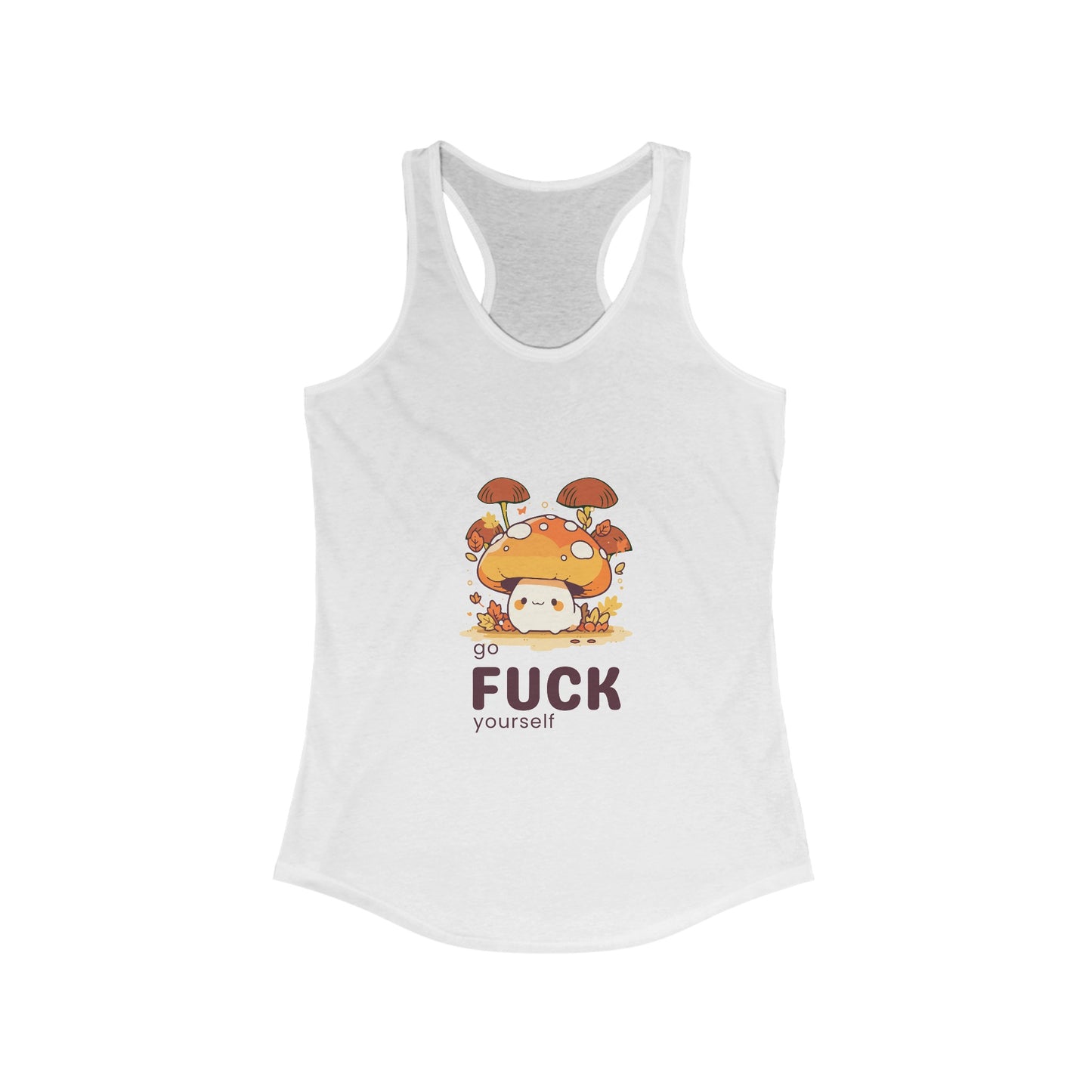 GFY Baby Mushroom Racerback Tank