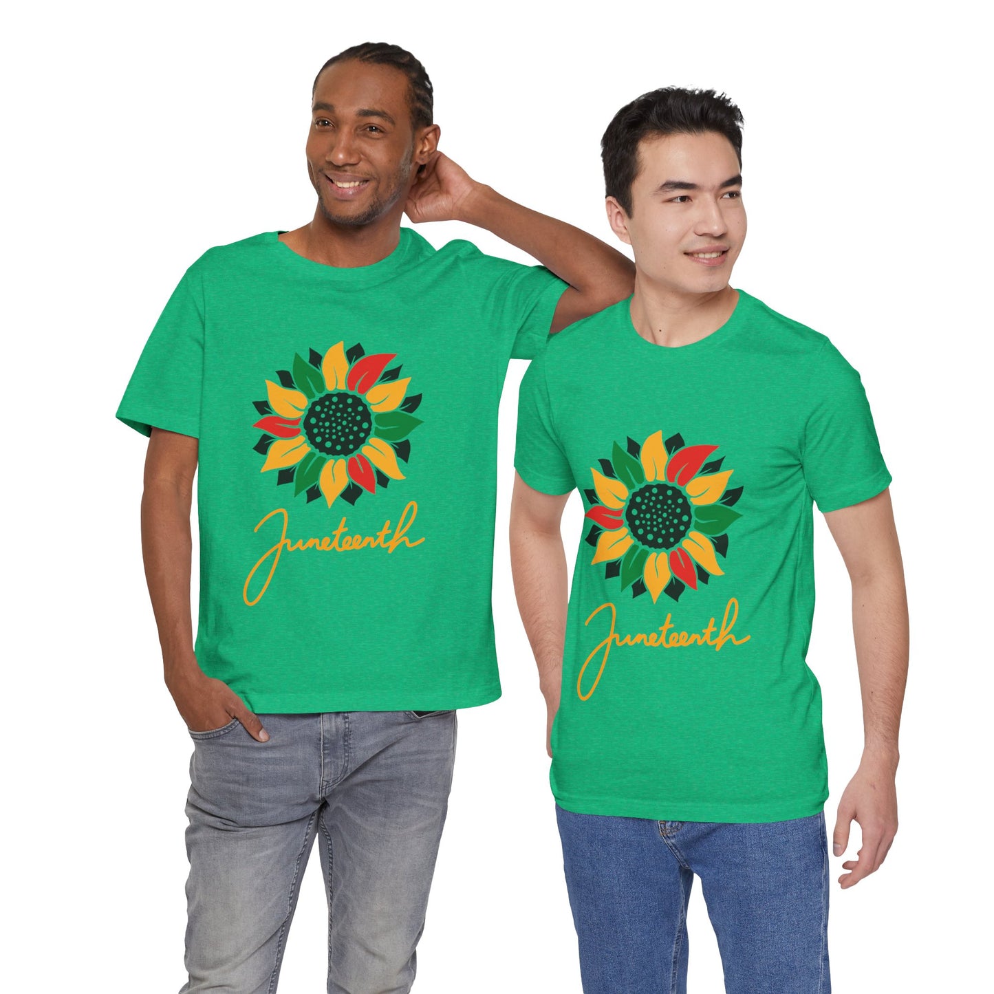 Juneteenth Floral Short Sleeve Tee