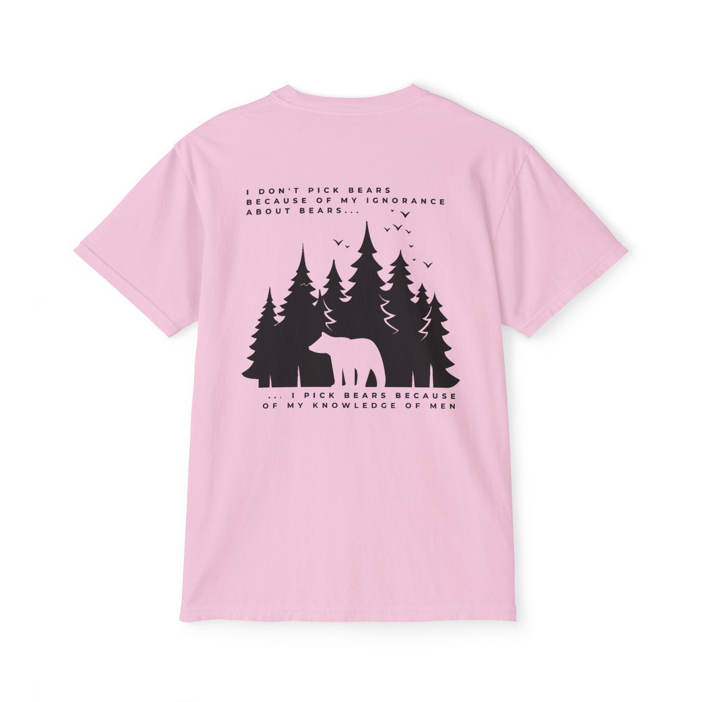 Women's Bear in Woods Pocket T-Shirt