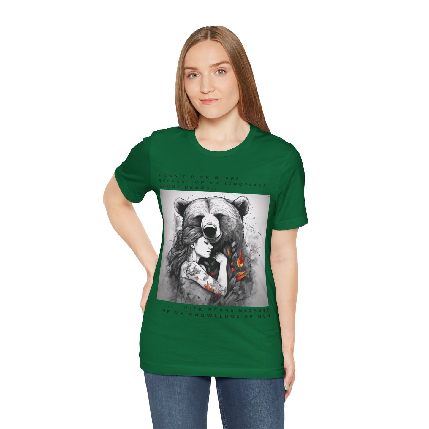 Women's Bear Hug "Team Bear" Tee
