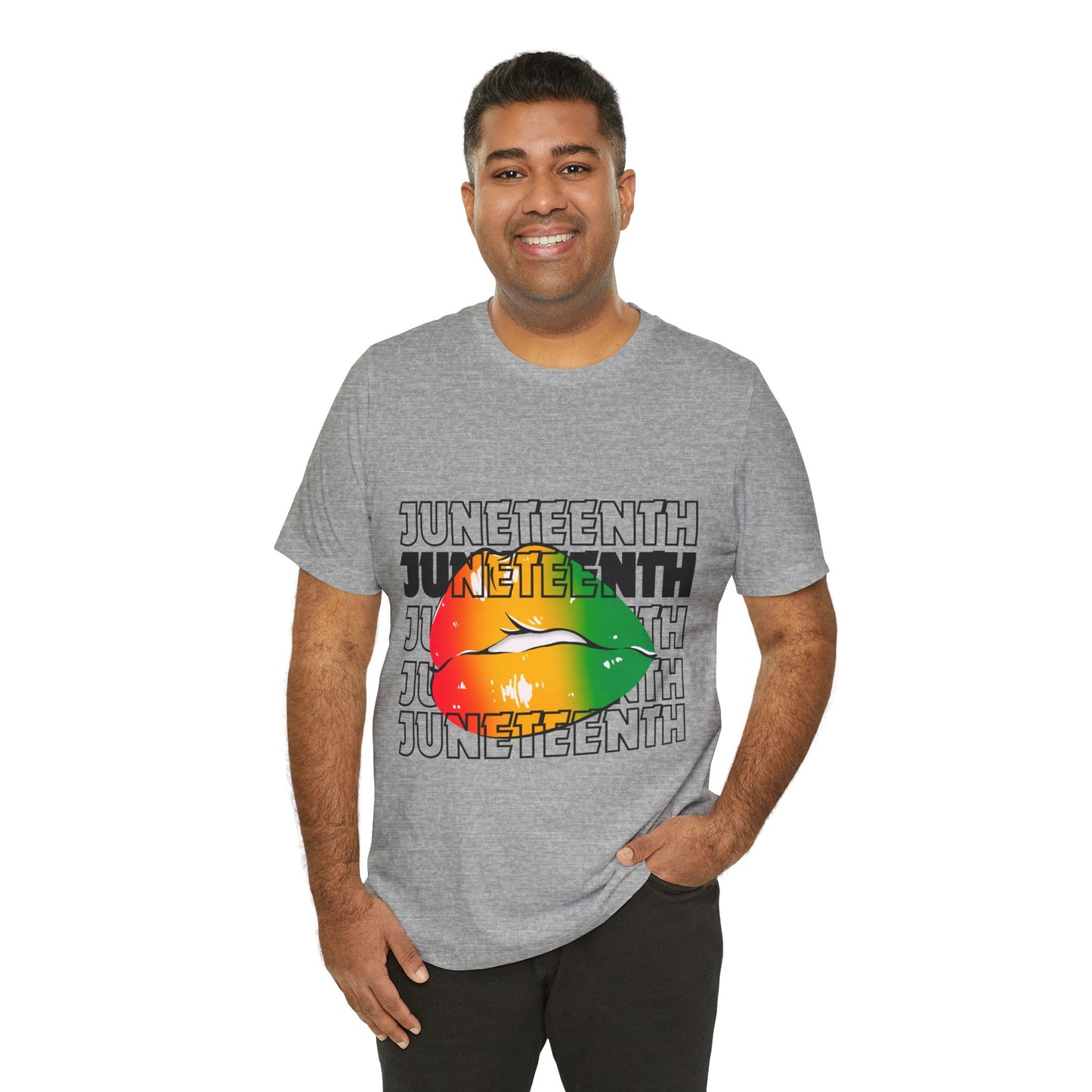Juneteenth Lips Short Sleeve Tee