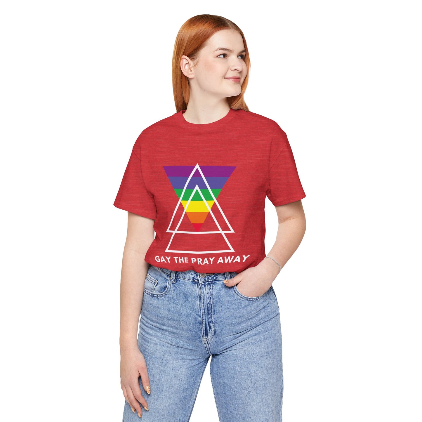 "GAY THE PRAY AWAY" Short Sleeve Tee
